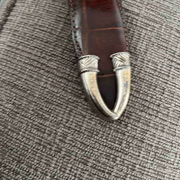 BRIGHTON vintage 1996 elephant leather belt main image 5